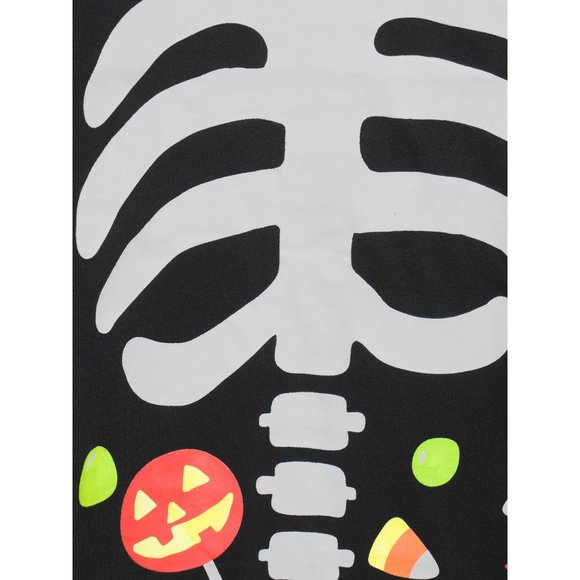 Mens Way to Celebrate HALLOWEEN Skeleton Candy Pajama Set Size Med Large NWT - Picture 3 of 3